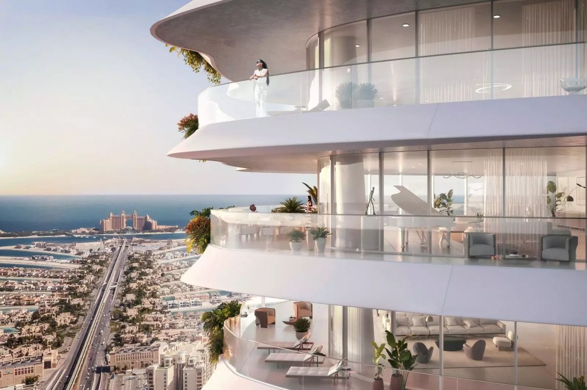 Аренда пентхауза, Дубай, ОАЭ, Бедспейс Master.tf